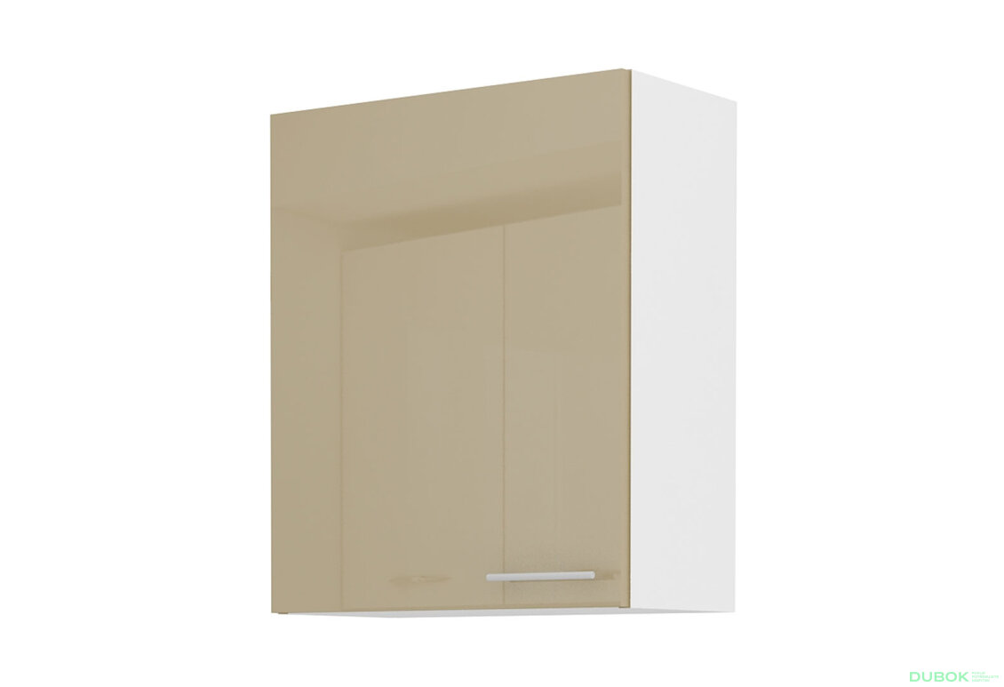 Obrázek 4724 - Kuchyňská sestava 2.8 m Lara bílý / cappuccino lesk
