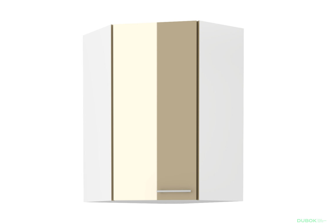 58x58 GN-90 1F Lara bílý / cappuccino lesk