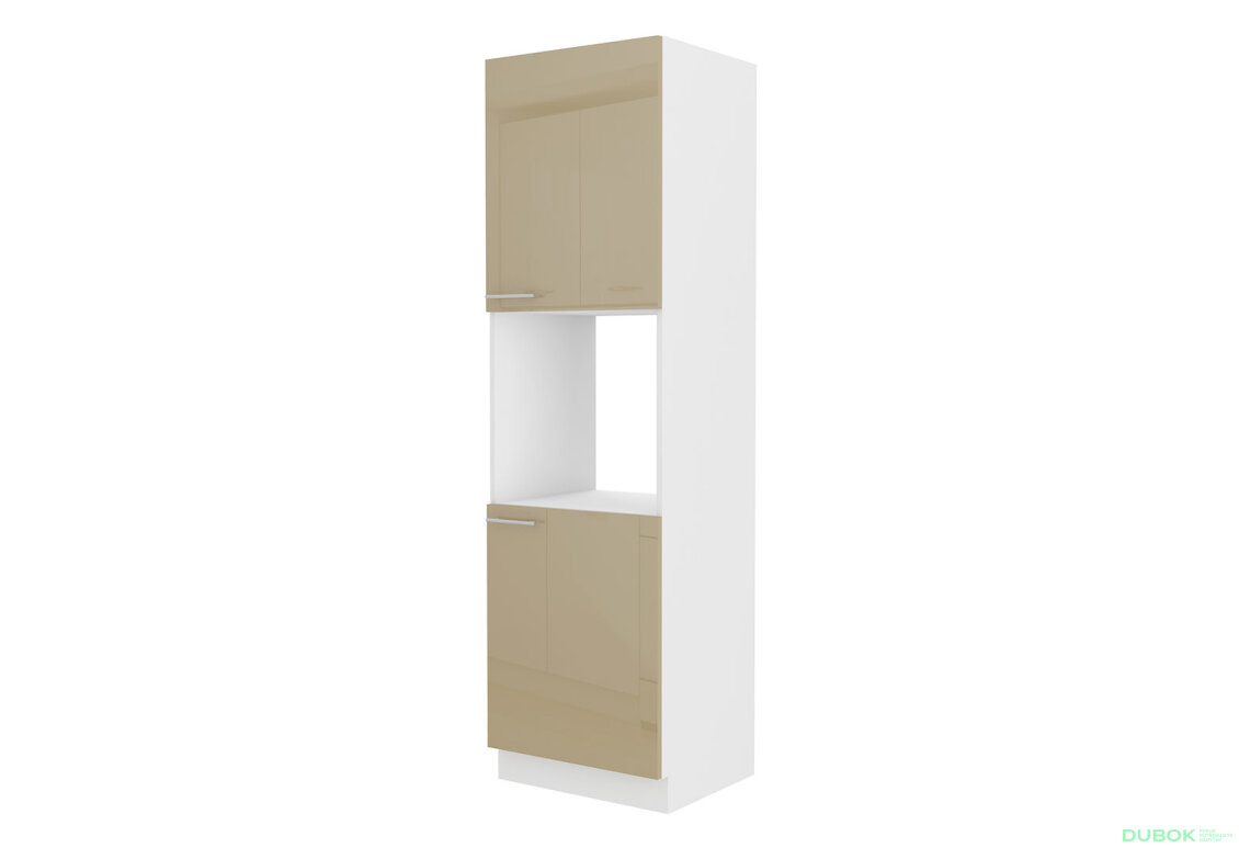 60 DP-210 2F Lara bílý / cappuccino lesk