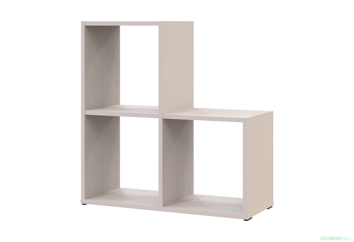 Regál otevřený Step 2х2 69х28.8х71.4 kašmír