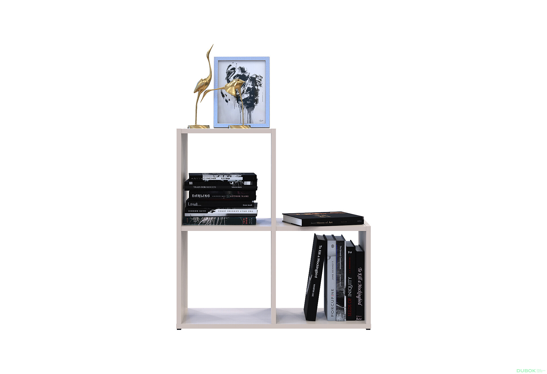 Fotografie 5 - Regál otevřený Step 2х2 69х28.8х71.4 kašmír