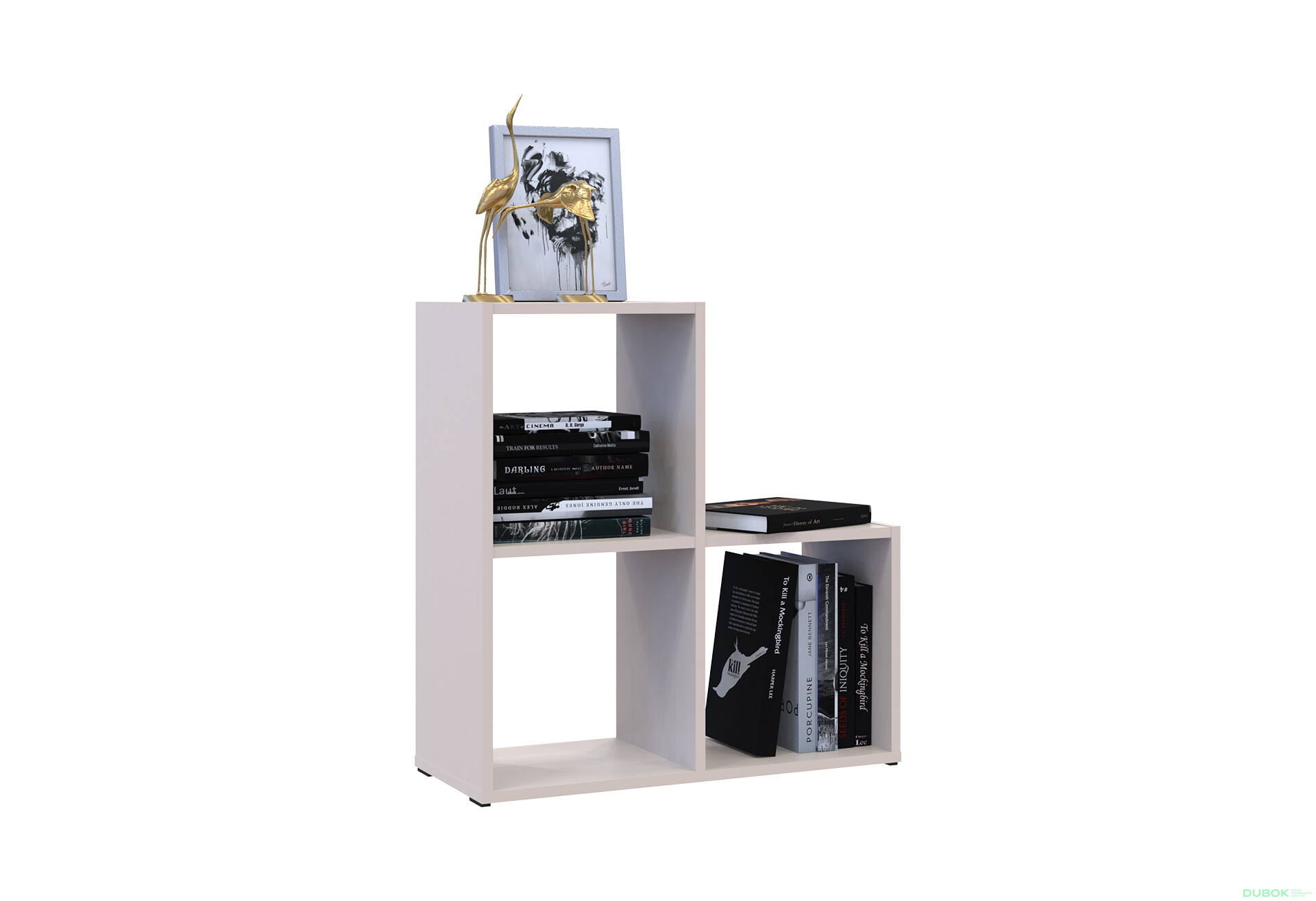 Fotografie 6 - Regál otevřený Step 2х2 69х28.8х71.4 kašmír
