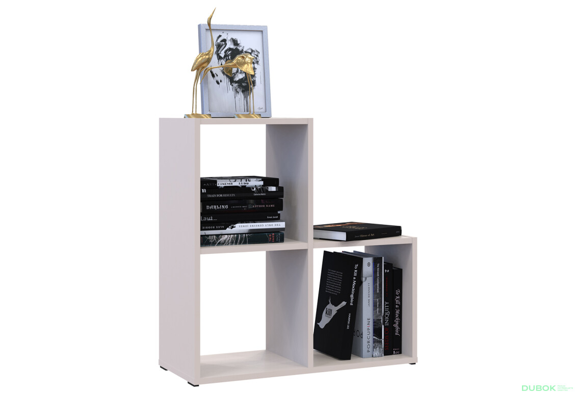 Fotografie 6 - Regál otevřený Step 2х2 69х28.8х71.4 kašmír