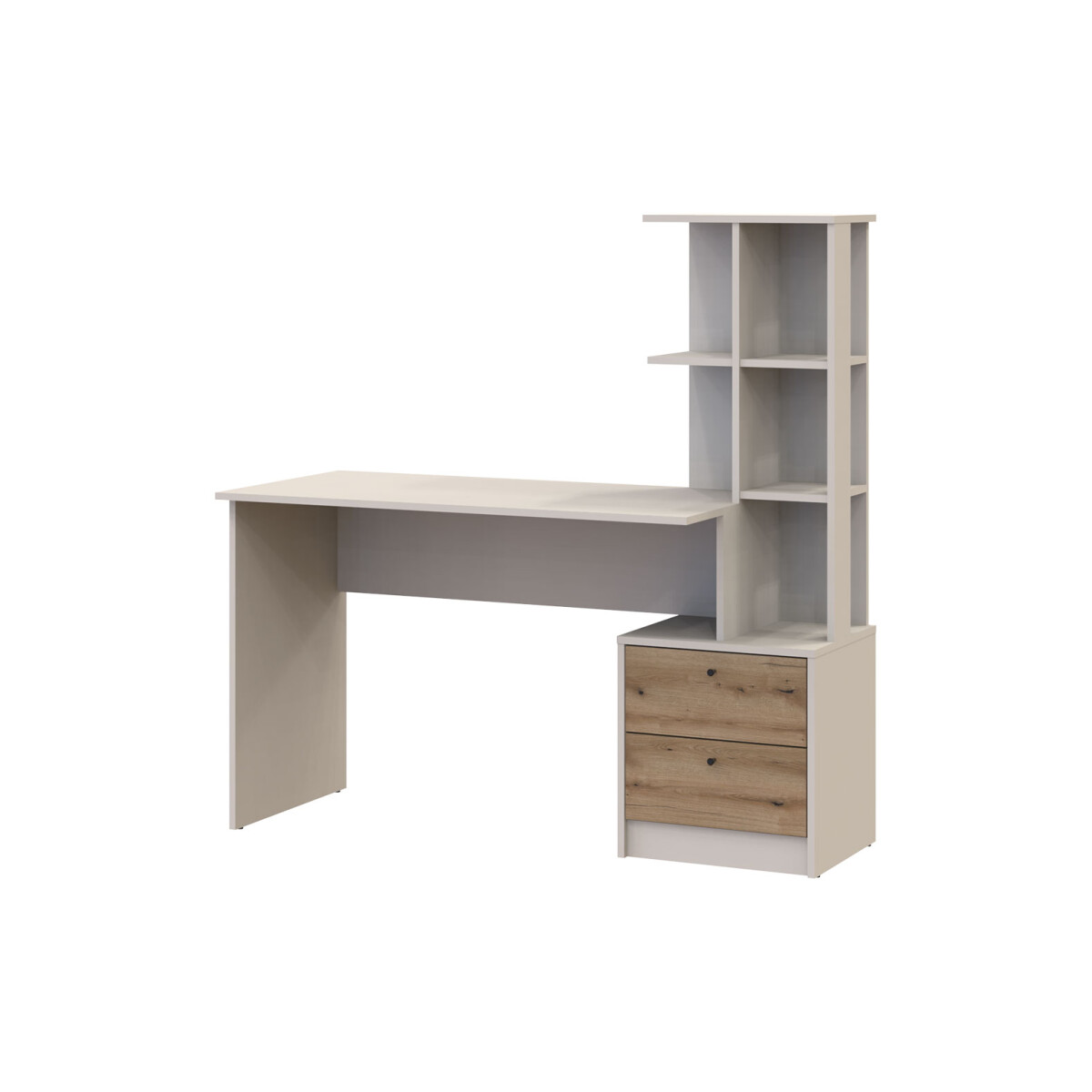 

Psací stůl T7 kašmír / dub evoke 136x55x138