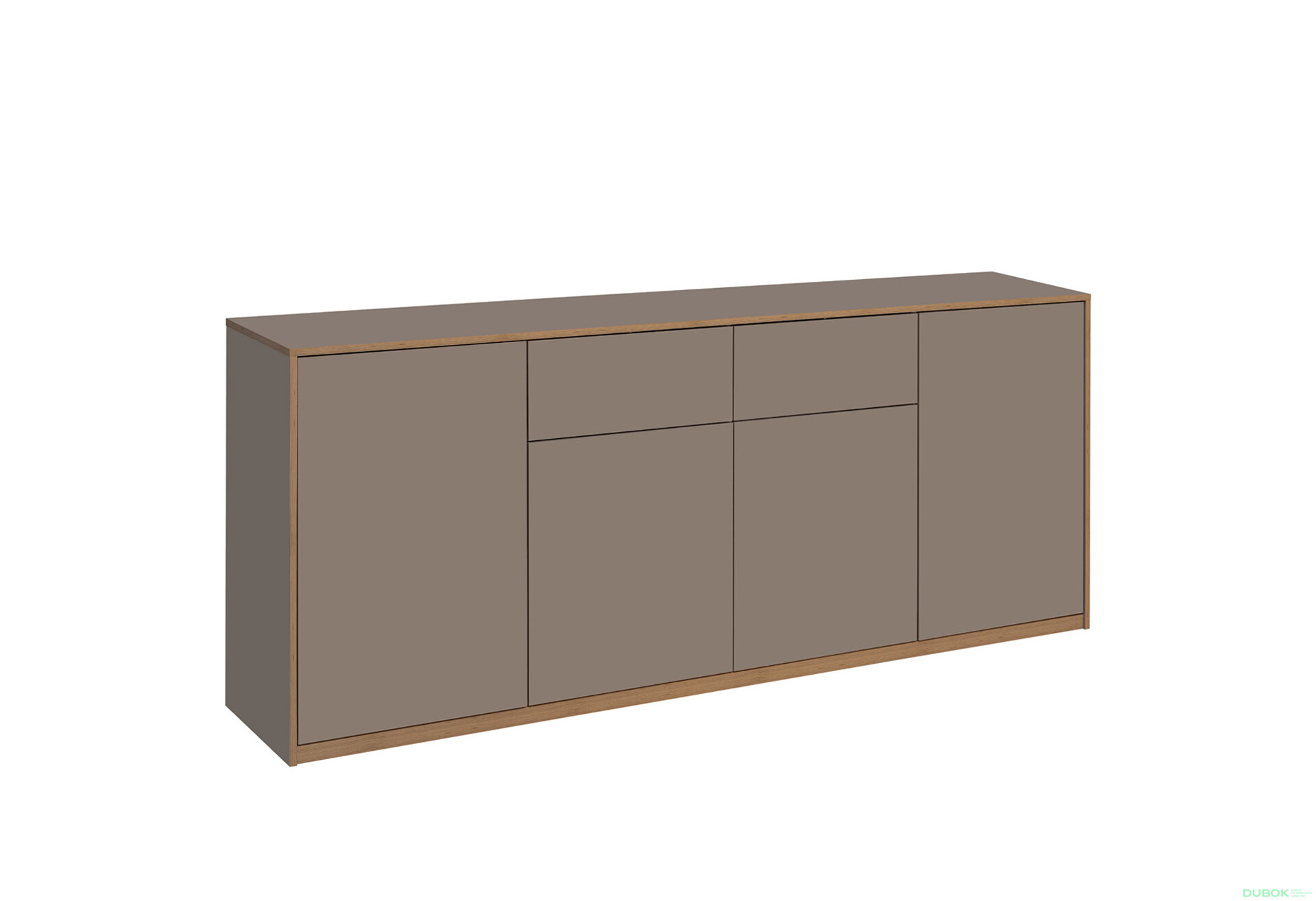 Komoda 4d2s šedý kubanit Complex - Fotografie 2 Fotografie 2 - Komoda 4d2s šedý kubanit Complex