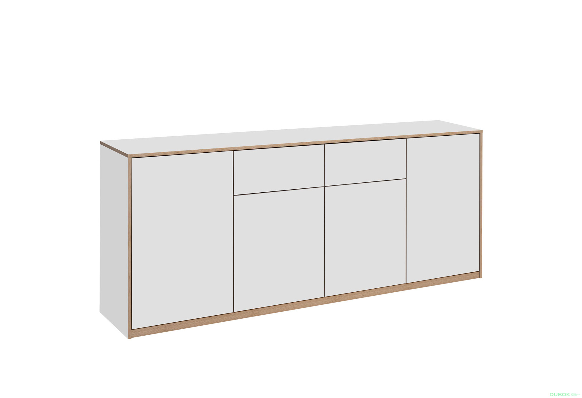 Komoda 4d2s bílá Complex - Fotografie 2 Fotografie 2 - Komoda 4d2s bílá Complex