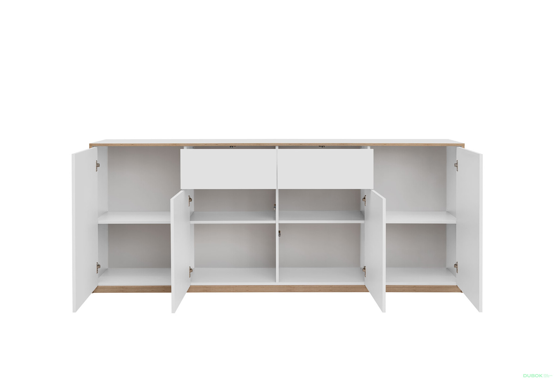 Komoda 4d2s bílá Complex - Fotografie 3 Fotografie 3 - Komoda 4d2s bílá Complex