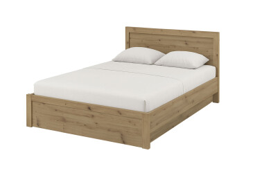 Postel 160x200 s úložným prostorem dub artisan Ayson