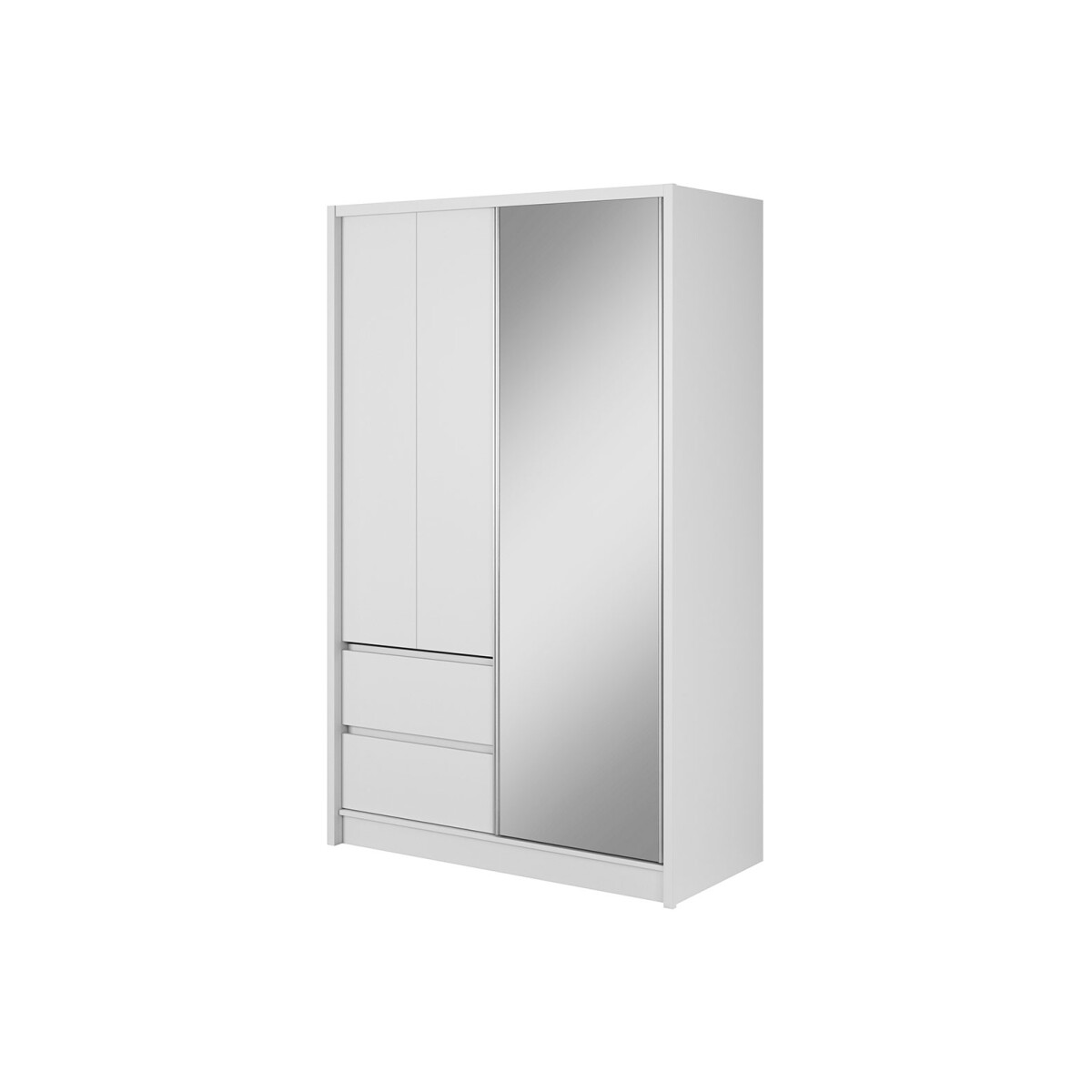 

Skříň 130 bílý / bílý Sara