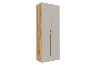 Skříň 2D 80 cm dub appalačský / kašmír Space