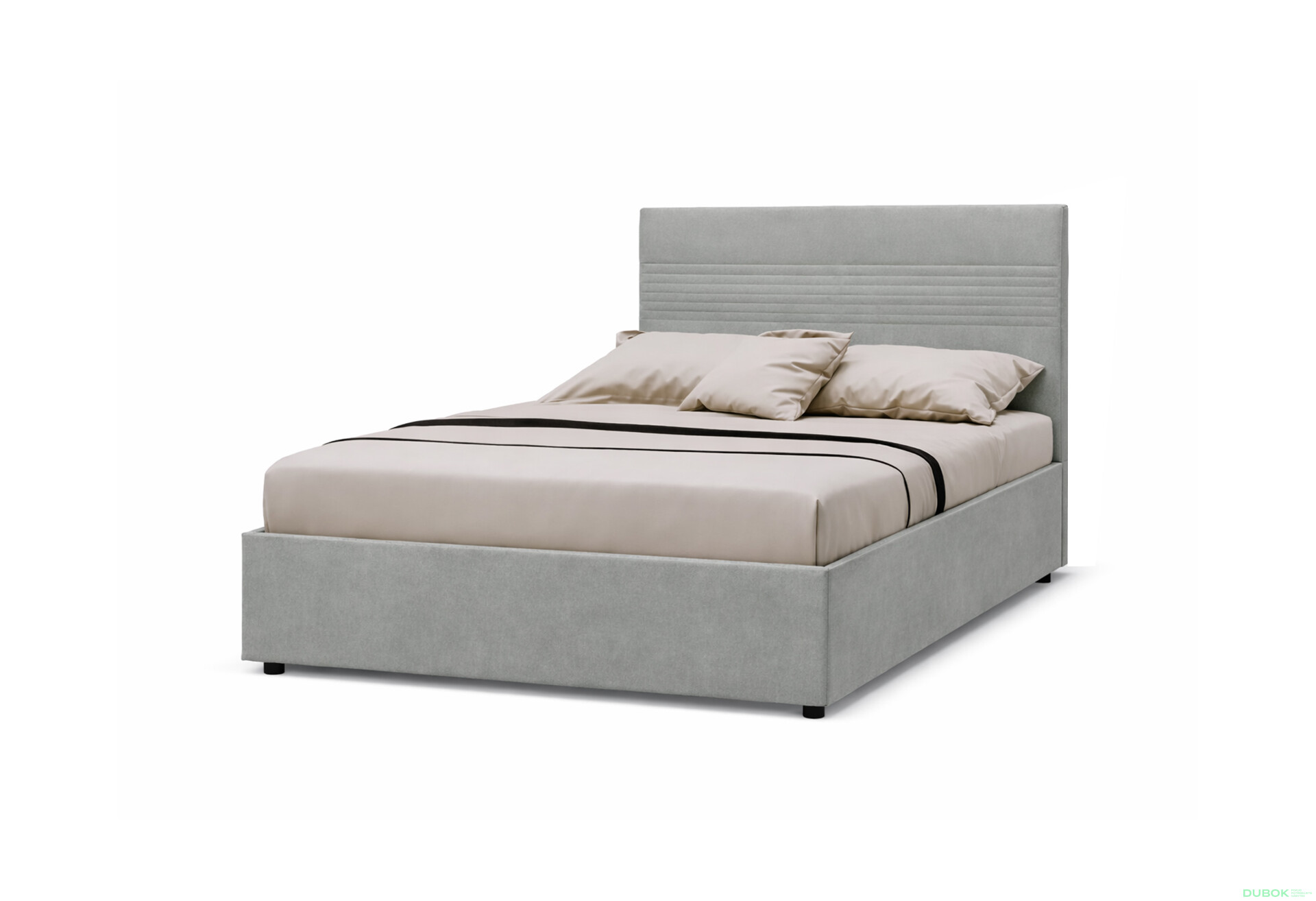 Fotografie 1 - Postel Fro Line 160x200 Mono 246, šedá