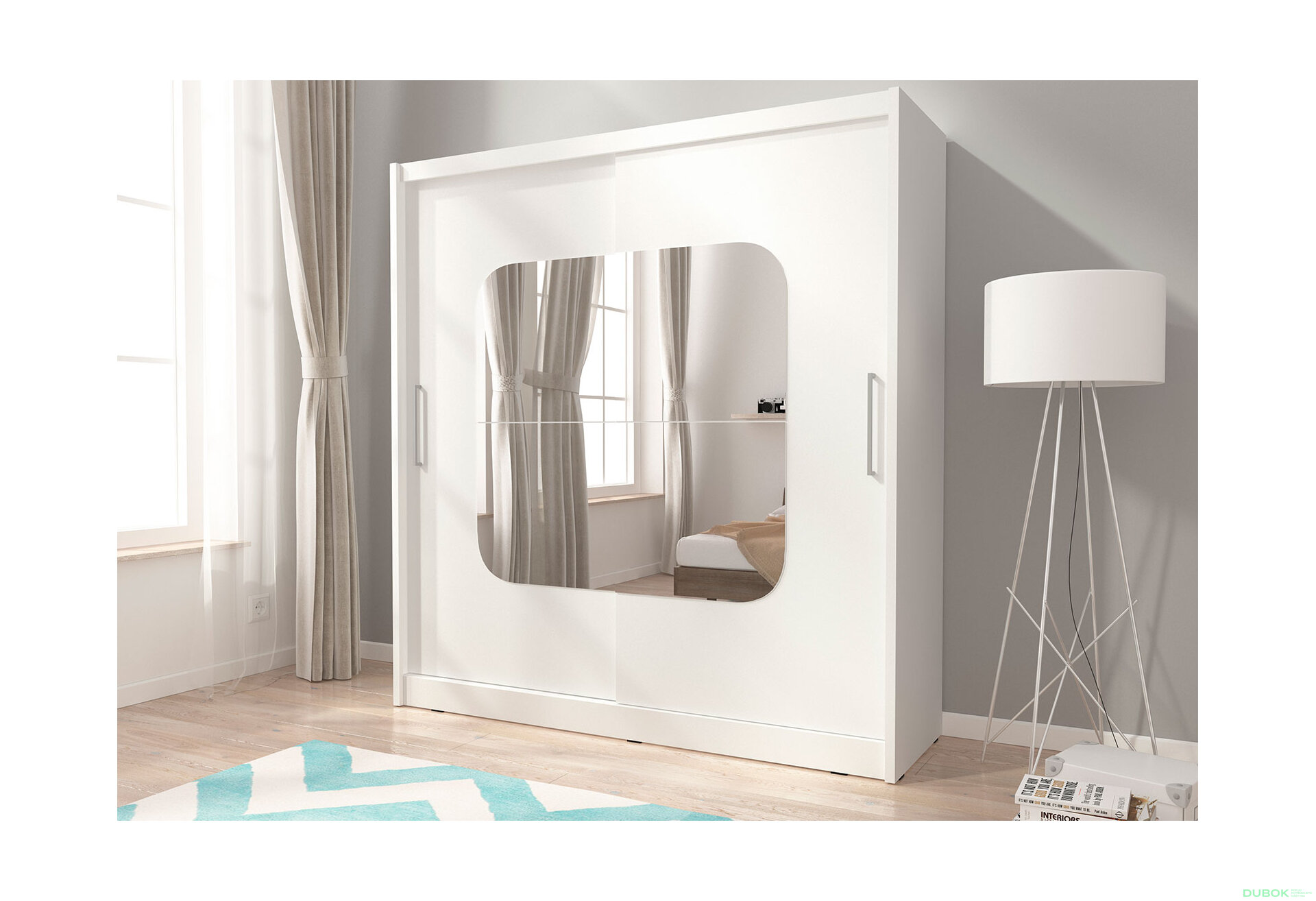 Fotografie 3 - Skříň Maja VIII 180 bílý