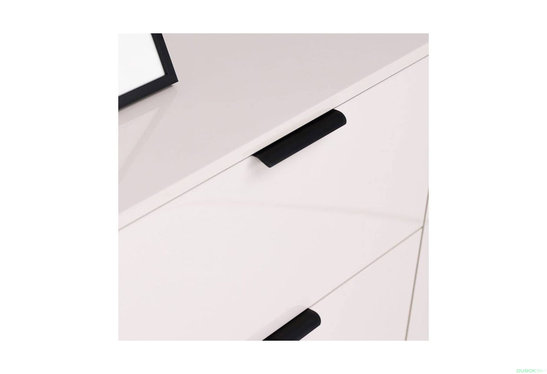 Fotografie 5 - Komoda Roma Color 2 dveře 3 šířky 2,0m kašmírový lesk