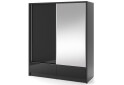 Skříň Aria I 180 černá / černý lesk - Fotografie 1 Fotografie 1 - Skříň Aria I 180 černá / černý lesk