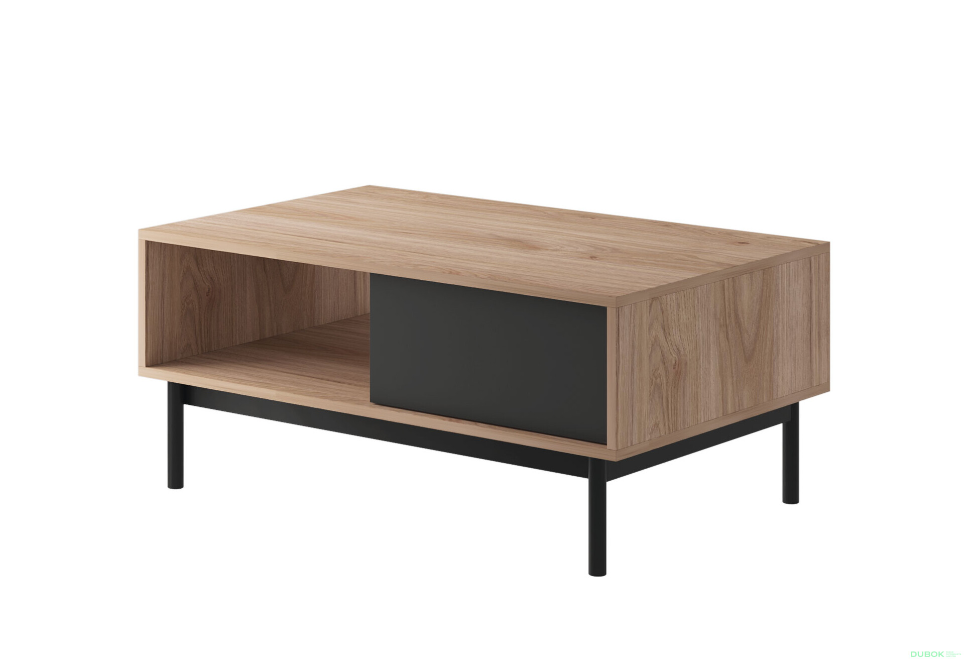 Fotografie 1 - Konferenční stolek BL104 jackson hickory / grafit Basic