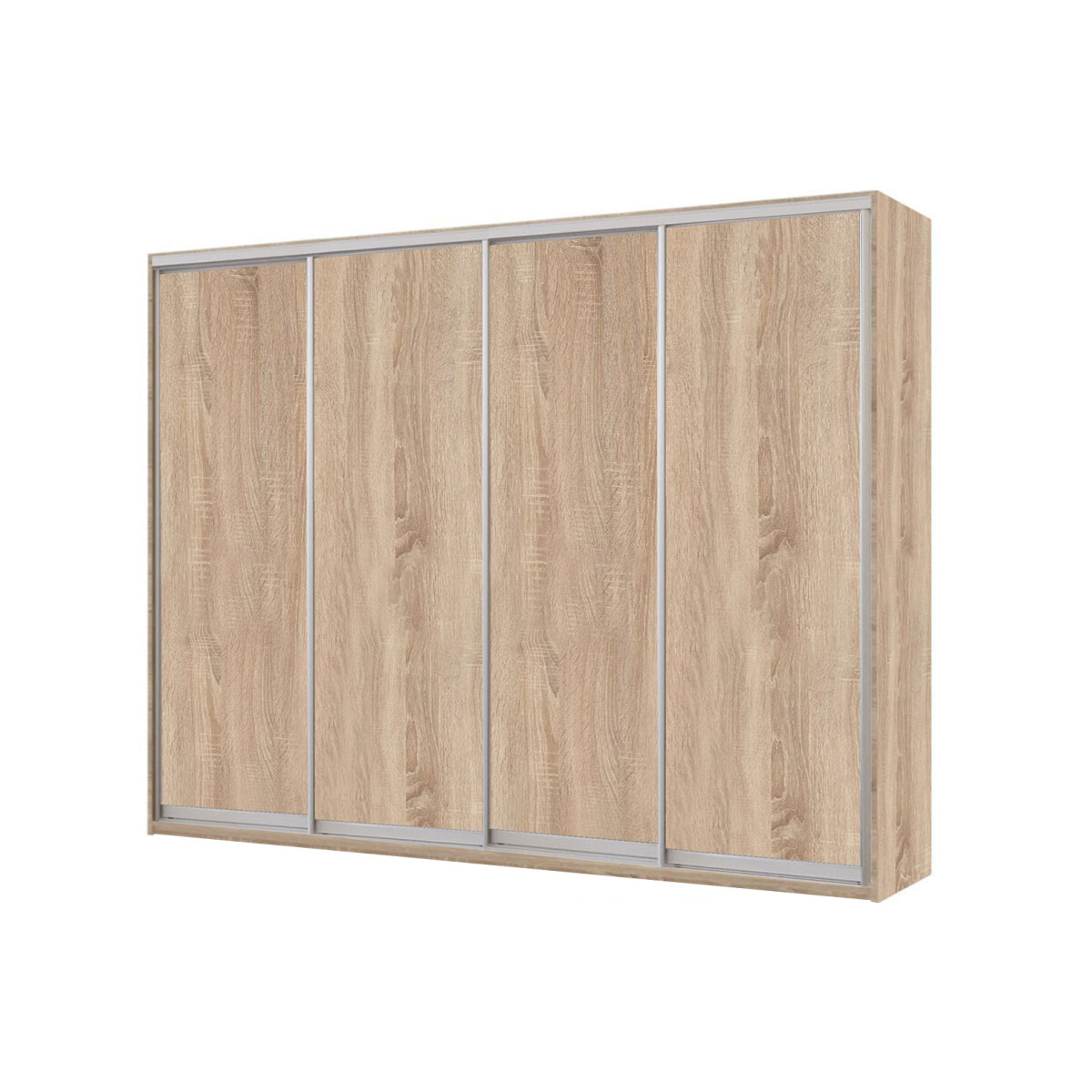 

Skříň s posuvnými dveřmi Komforto 4 DTD 250x240x60 cm Dub sonoma