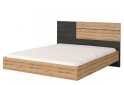Fotografie 1 - Postel 160x200 Bafra dub artisan / grafit Idczak meble