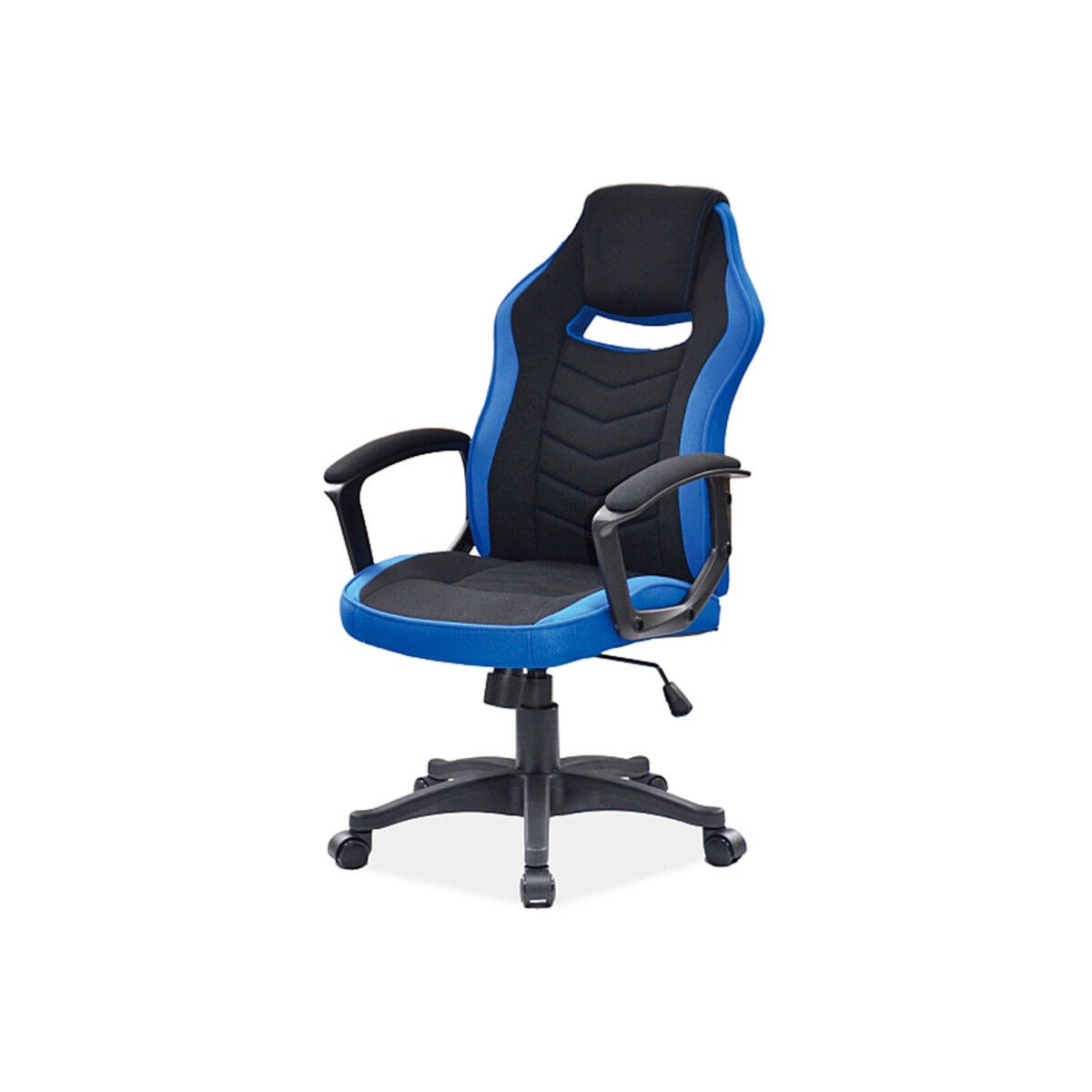 

Otočné křeslo Camaro černý / modrý