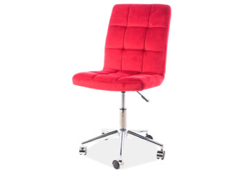 Otočné křeslo Q-020 Velvet, kaštanový Bluvel 59