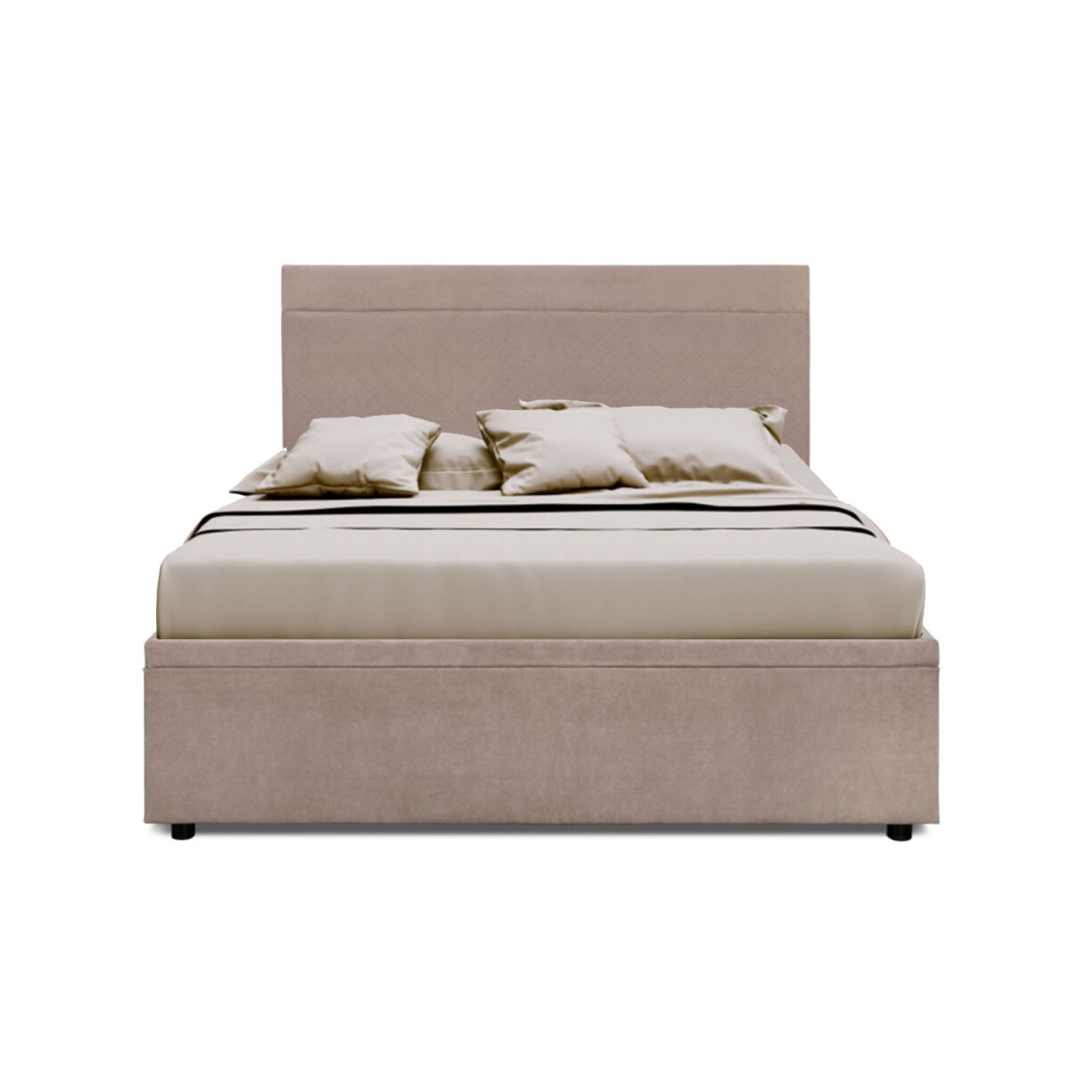 

Postel Fro Pik 140x200 s roštem, úložným prostorem Mono 233, béž