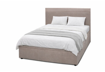 Postel Fro Pik 140x200 s roštem, úložným prostorem Mono 233, béž