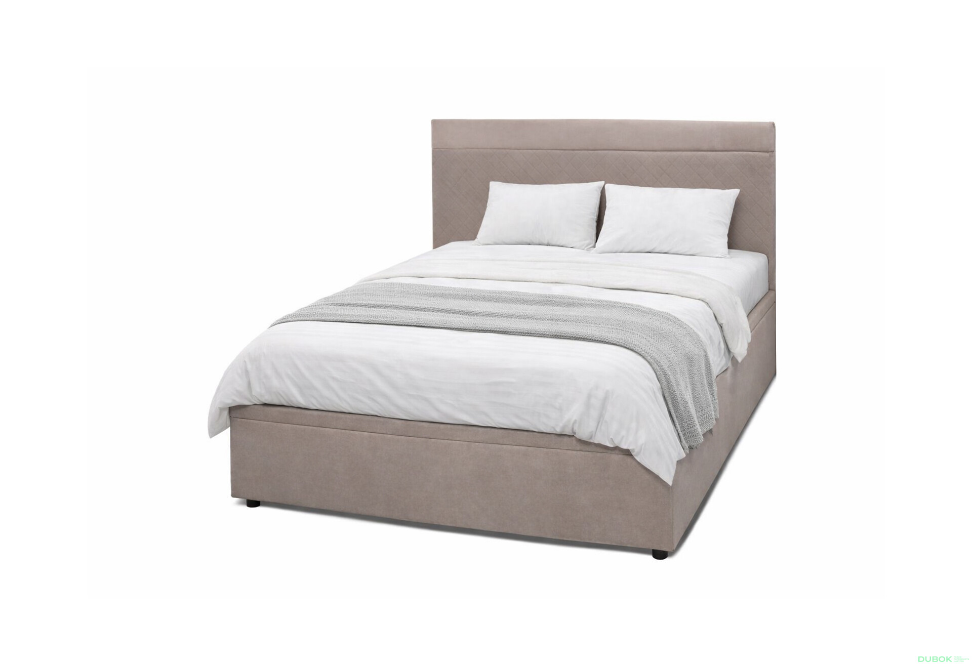 Fotografie 1 - Postel Fro Pik 140x200 s roštem, úložným prostorem Mono 233, béž