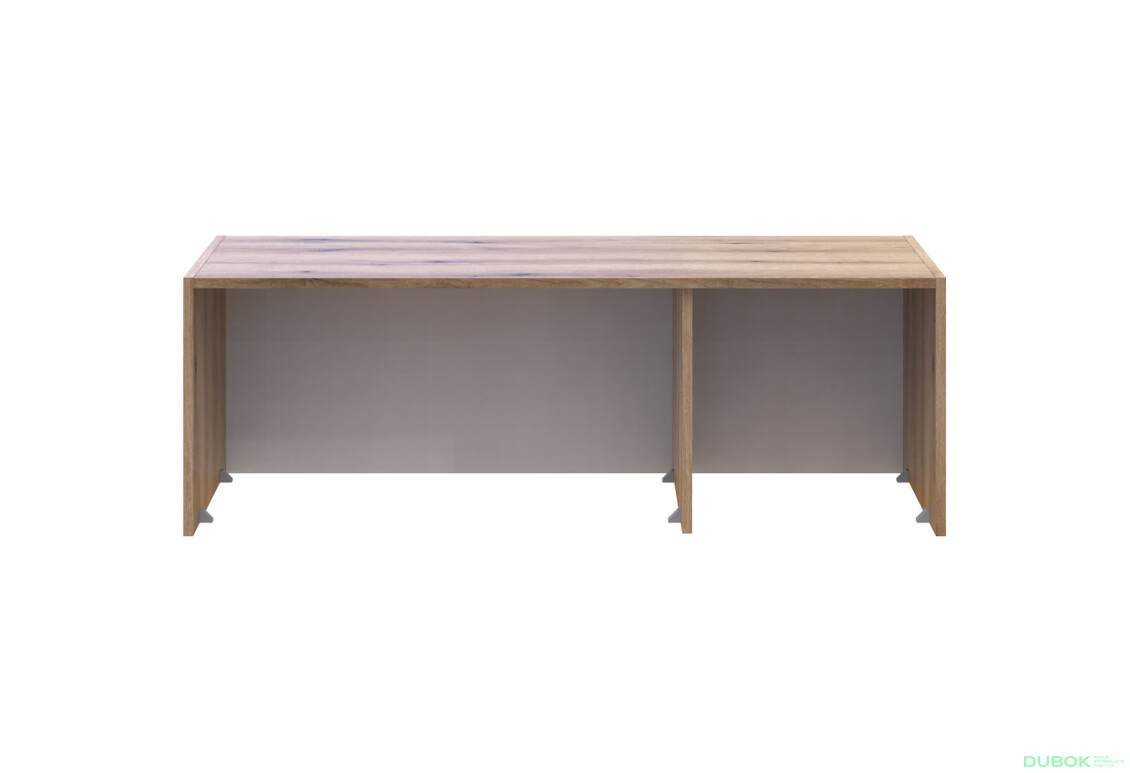 Fotografie 6 - Nástavba Rondi 3 dřevotříska 121x52x41 dub artisan / kašmír