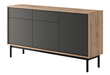 Komoda BK154 jackson hickory / grafit Basic