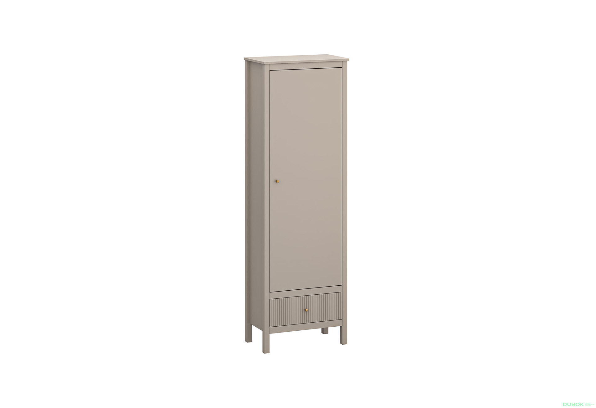Fotografie 1 - Regál 1d1s (R) taupe Kleo