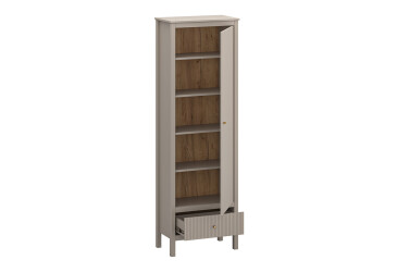Regál 1d1s (R) taupe Kleo