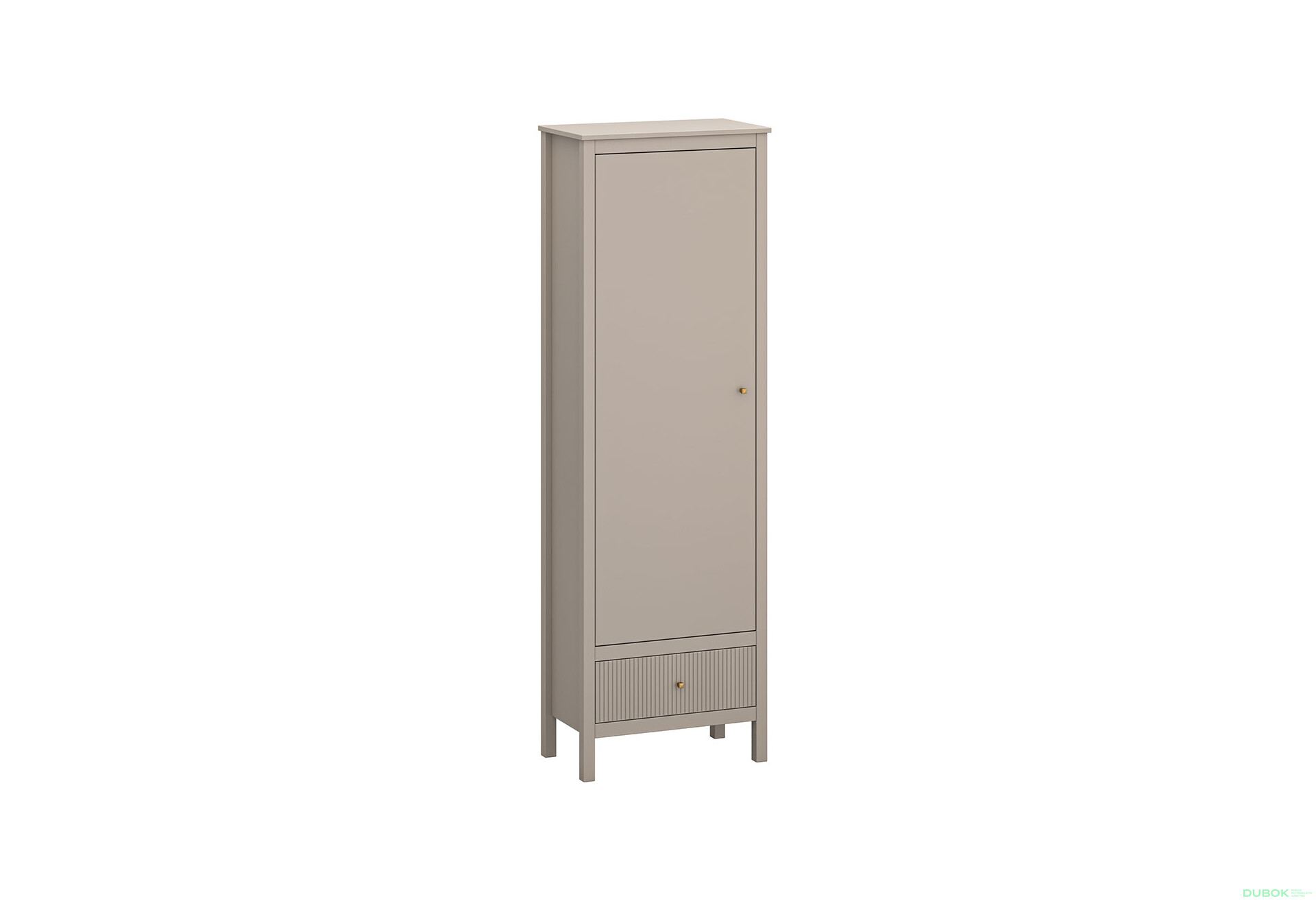 Fotografie 2 - Regál 1d1s (R) taupe Kleo