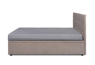 Postel Fro Caro 160x200 s roštem, úložným prostorem Mono 233, béž