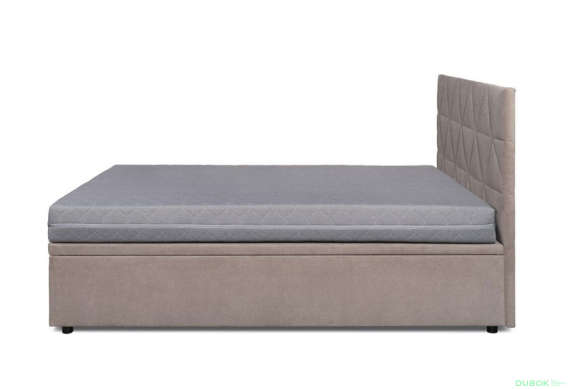 Postel Fro Caro 160x200 s roštem, úložným prostorem Mono 233, béž