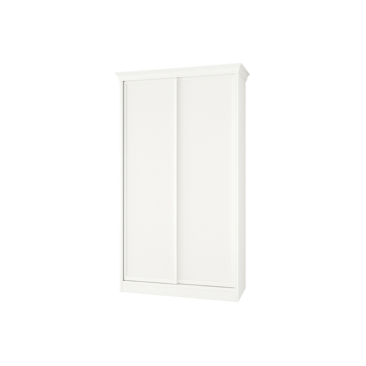 

Skříň Rim-Veneziano 2D 1.0 m bílá s římsou, fasádami DTD