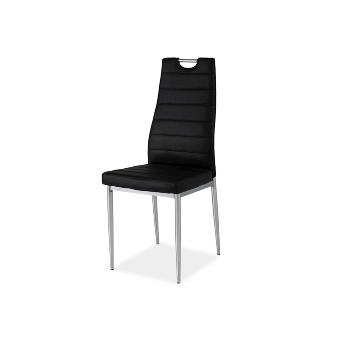 

Židle H-260 Chrom, černá ekokůže