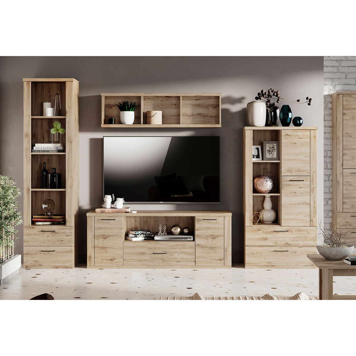 

Obývací sestava 2.7 m dub navarra Doorset