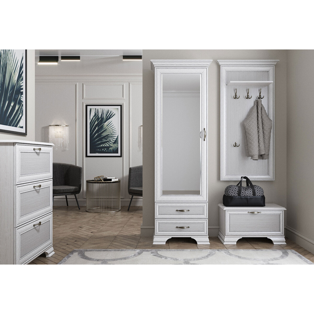 

Předsíňová sestava fineline crema Tiffany II