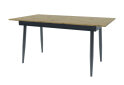 Fotografie 1 - Rozkládací stůl City 150x85 cm Dub artisan / Antracit Vystavený kus