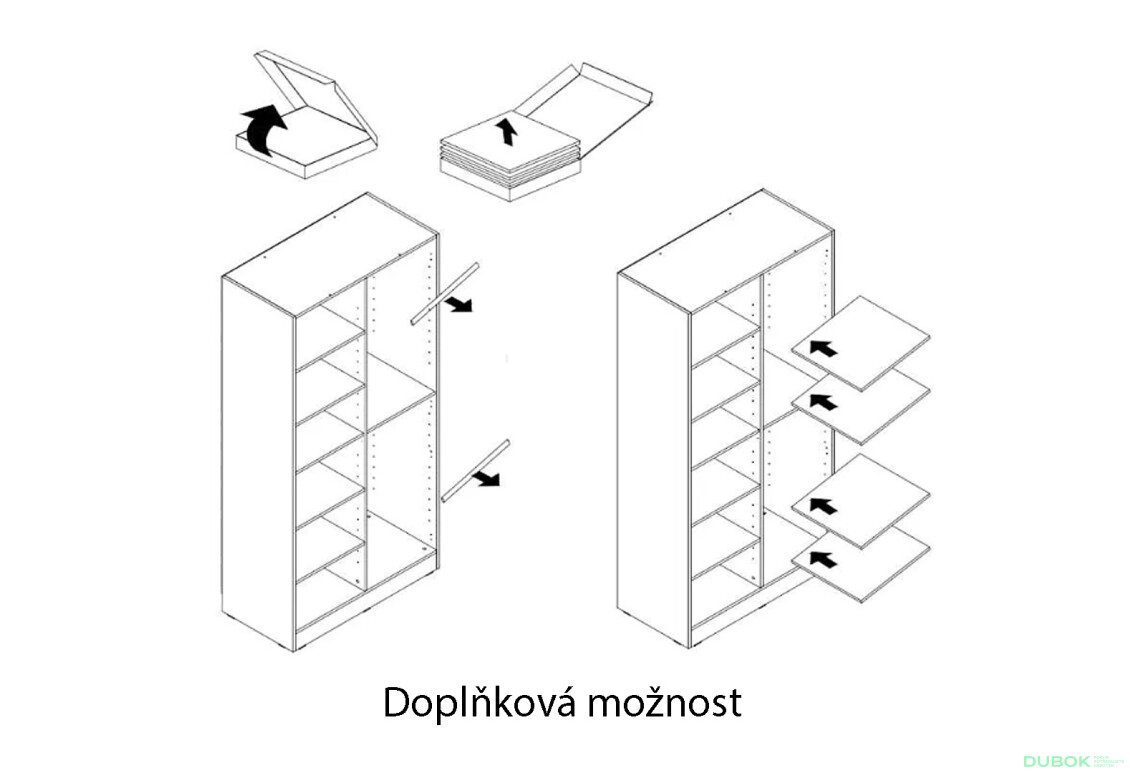 Sada 4 polic černý grafit NW Sandbox