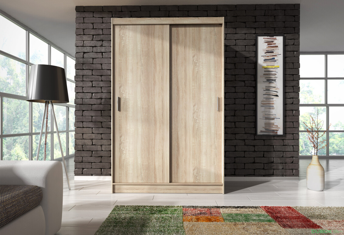 Skříň Wiki 130 dub sonoma - Fotografie 4 Fotografie 4 - Skříň Wiki 130 dub sonoma