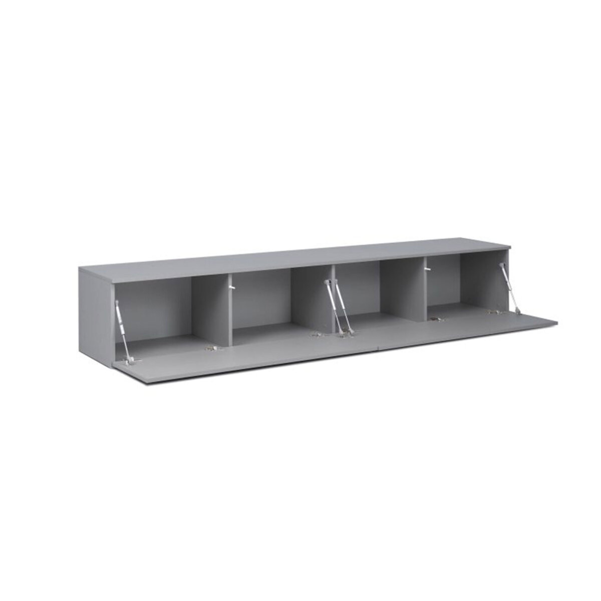 TV stolek 2,1 šedý lávový lesk Legs Box (obrázek 3)