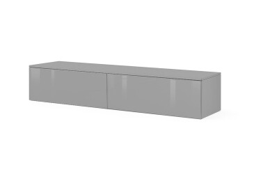 TV stolek 2,1 šedý lávový lesk Legs Box