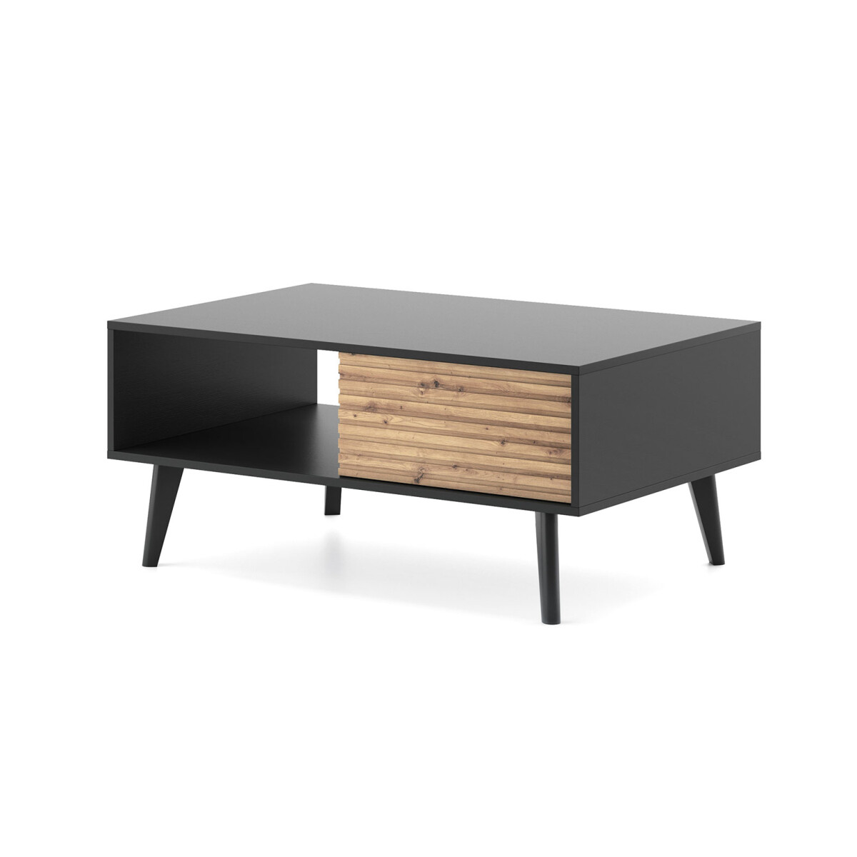 

Konferenční stolek L104 dub artisan / černý Willow