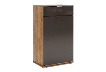 Komoda 1dv 1šu Lava / dub kraft Luna