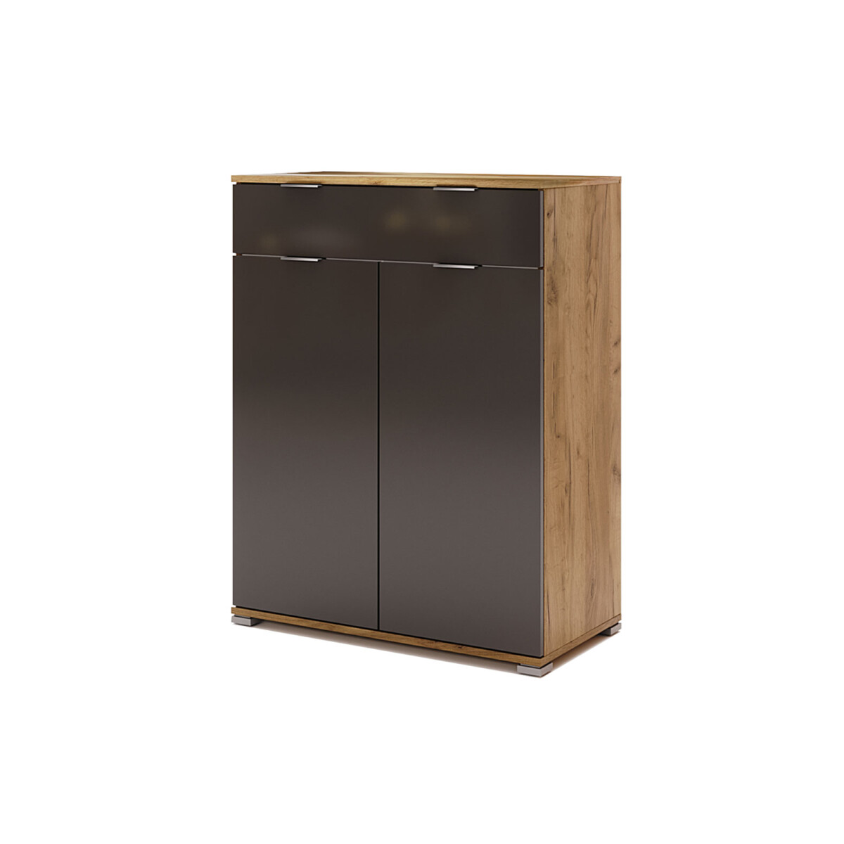 

Komoda 2dv 1šu Lava / dub kraft Luna