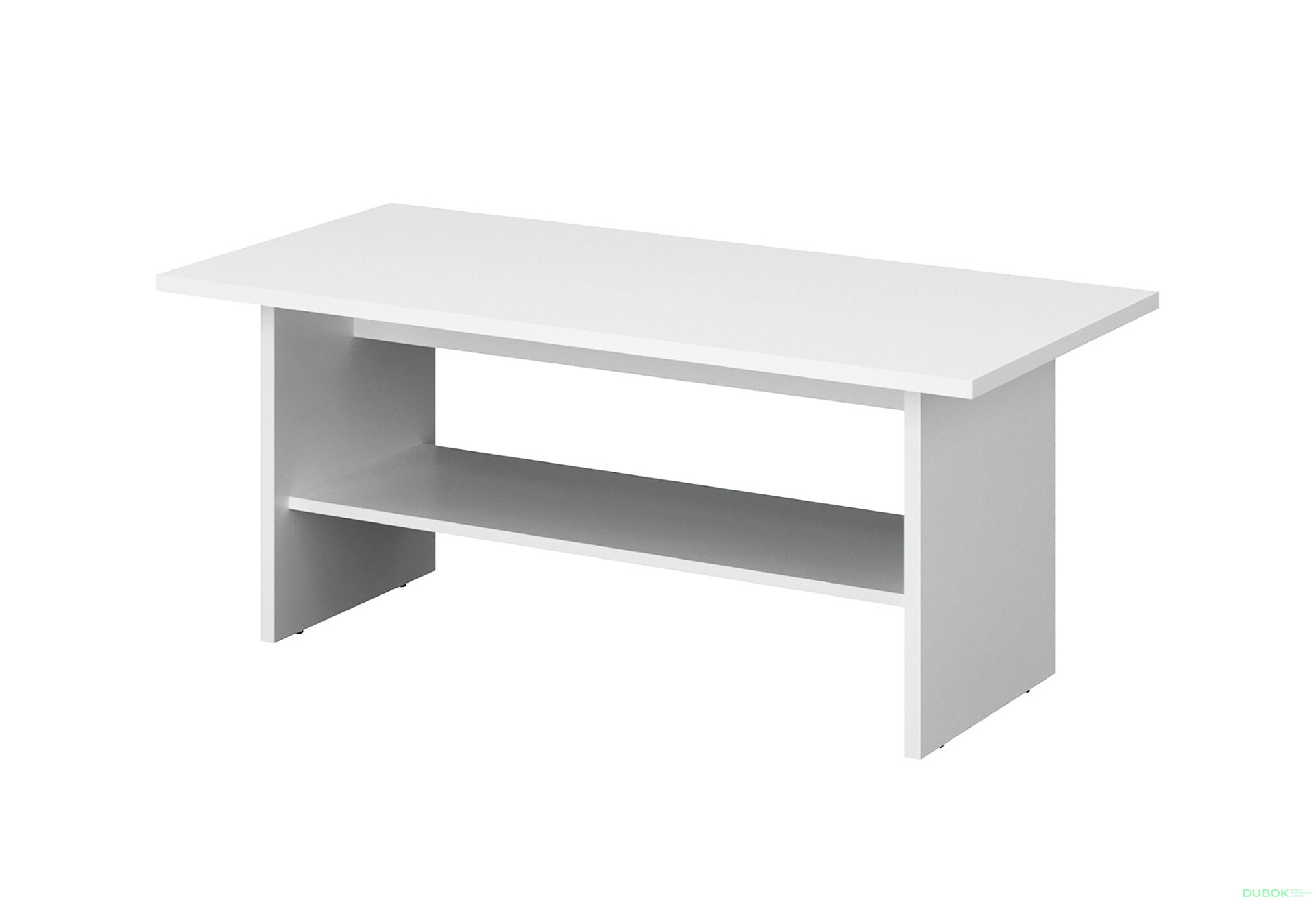 Konferenční stolek 120 bílý Erden - Fotografie 1 Fotografie 1 - Konferenční stolek 120 bílý Erden