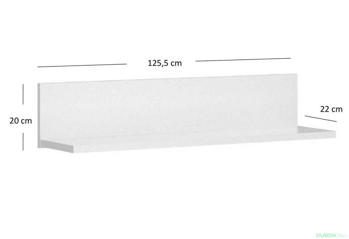 Fotografie 2 - Police 130 bílá Erden