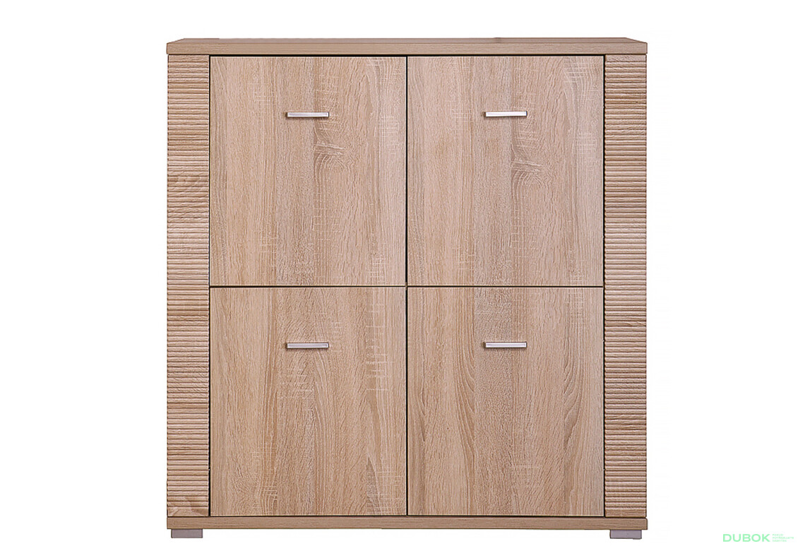 Komoda 4d dub sonoma Gress - Fotografie 1 Fotografie 1 - Komoda 4d dub sonoma Gress