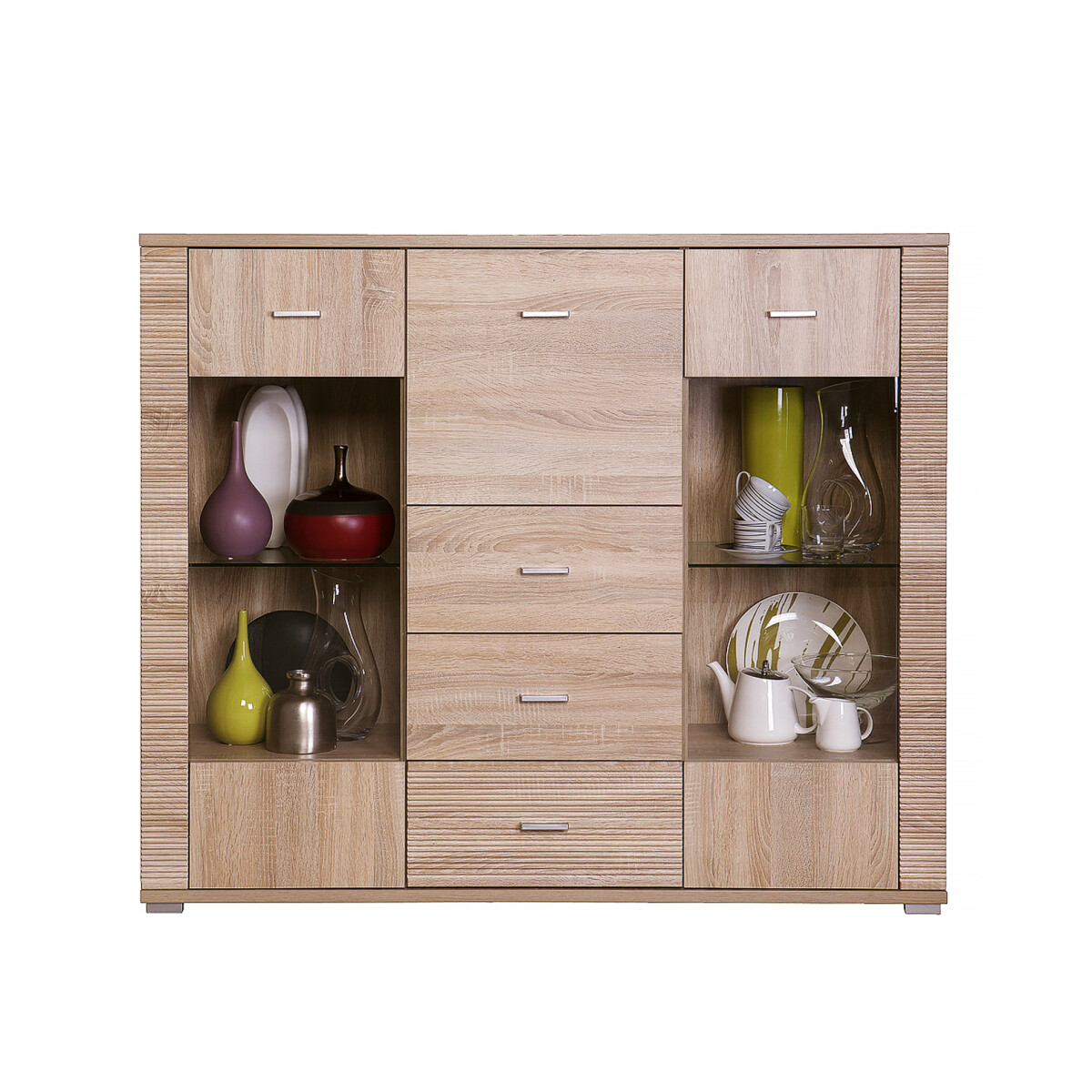 

Komoda s mini barem 2w3s1b dub sonoma Gress