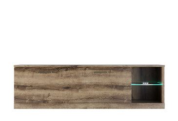 TV stolek 1s/155 dub monastery / černý Jagger